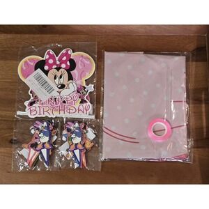 Minnie Mouse Birthday Party Supplies Balloons Decorations Cake Topper